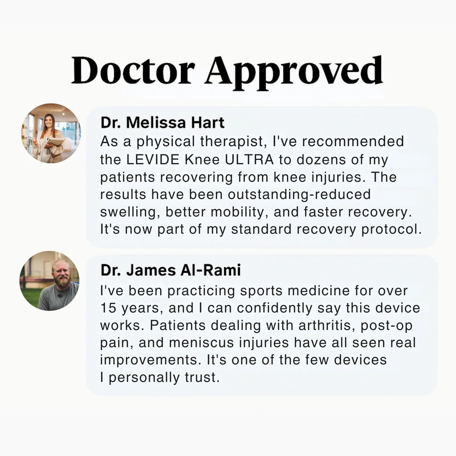 Levide™ Ultra 4 in 1 Knee Therapy Device