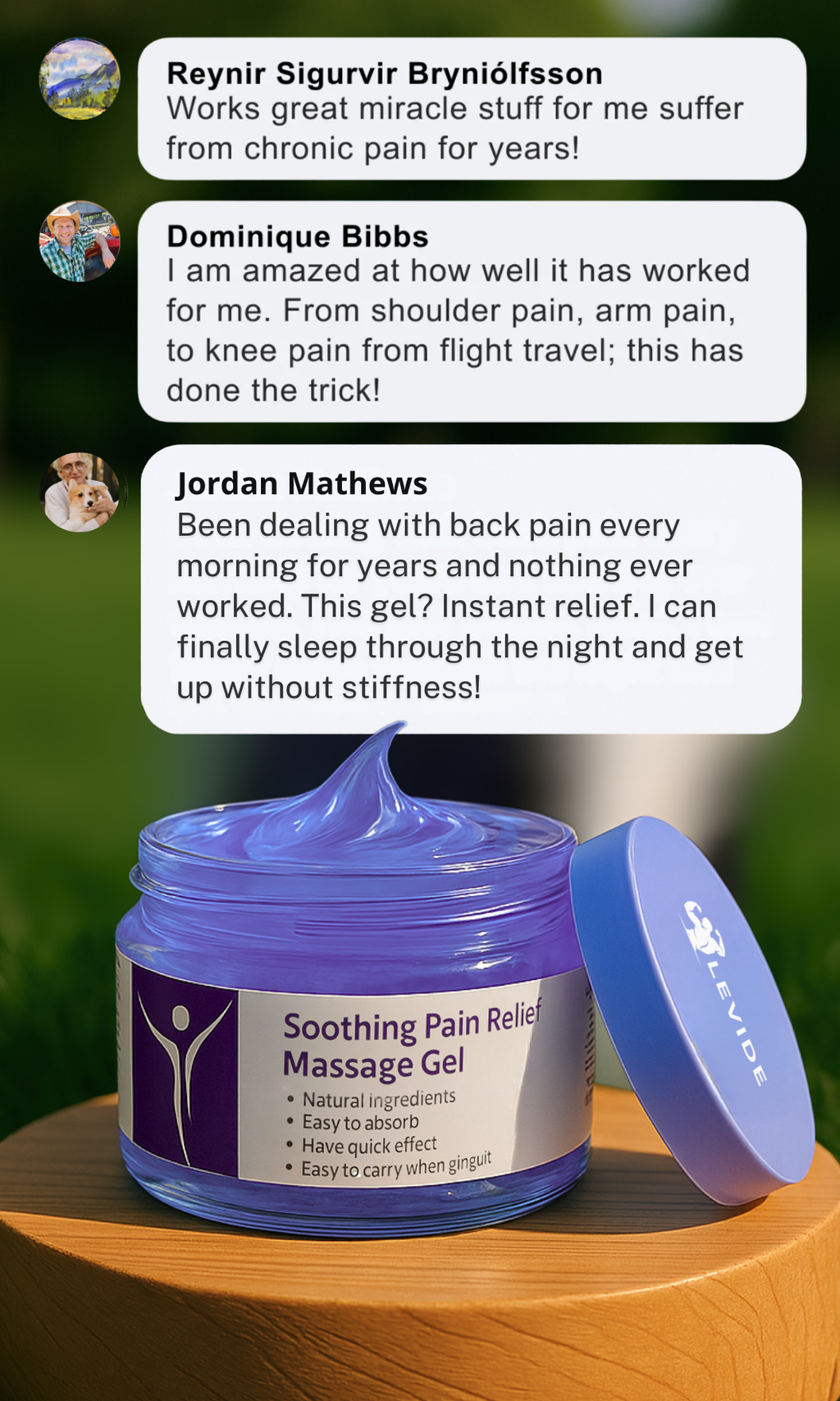 Levide™ Joint & Muscle Gel